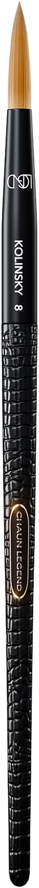 Chaun Legend LGND 100% KOLINSKY Acrylic Brush #8