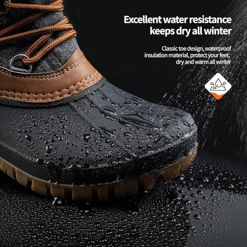Women Winter Snow Boots | Waterproof Shell | Warm Duck Boots