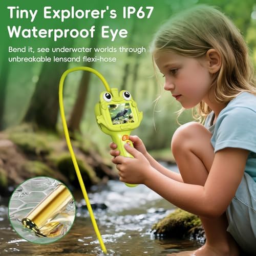 Borescope Camera for Kids, STEM Toy for 3+ Years Boys Girls