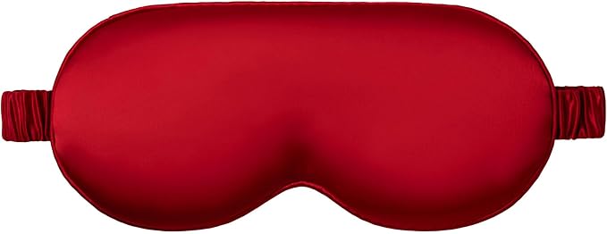 slip Pure Silk Contour Sleep Mask: Protect Your Delicate Lashes with Our Innovative, Lash-Friendly Design. Experience Uninterrupted Beauty Sleep with Slipsilk™ Comfort, 1 Contour Mask, Scarlet