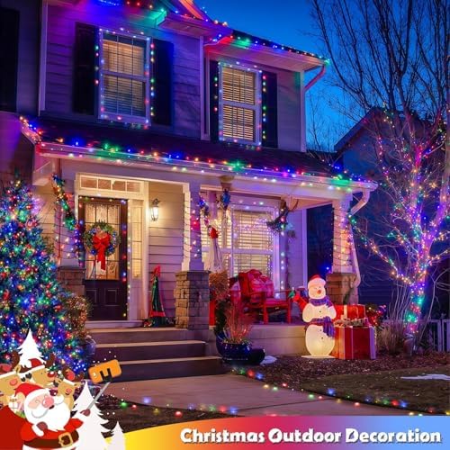 JMEXSUSS 168FT 600 LED Christmas Decor String Lights, Christmas Tree Lights