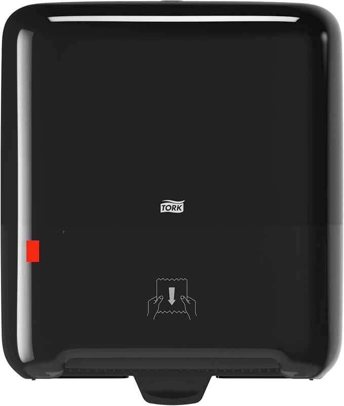 Tork Matic Paper Hand Towel Roll Natural H1 (6 Rolls) and Tork Matic Paper Towel Dispenser Elevation Design - Paper Hand Towel Dispenser H1