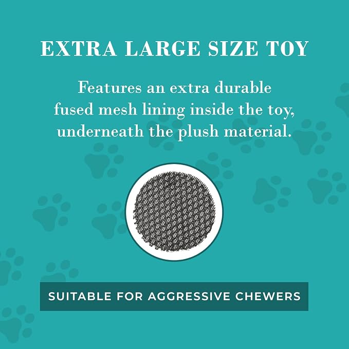 Haute Diggity Dog Champagne Dog Perignonn, Plush Designer Dog Toys with Interactive Squeaker, Stimulating Pet Enrichment, Machine-Washable & Safe Materials for All Breeds, Size XL