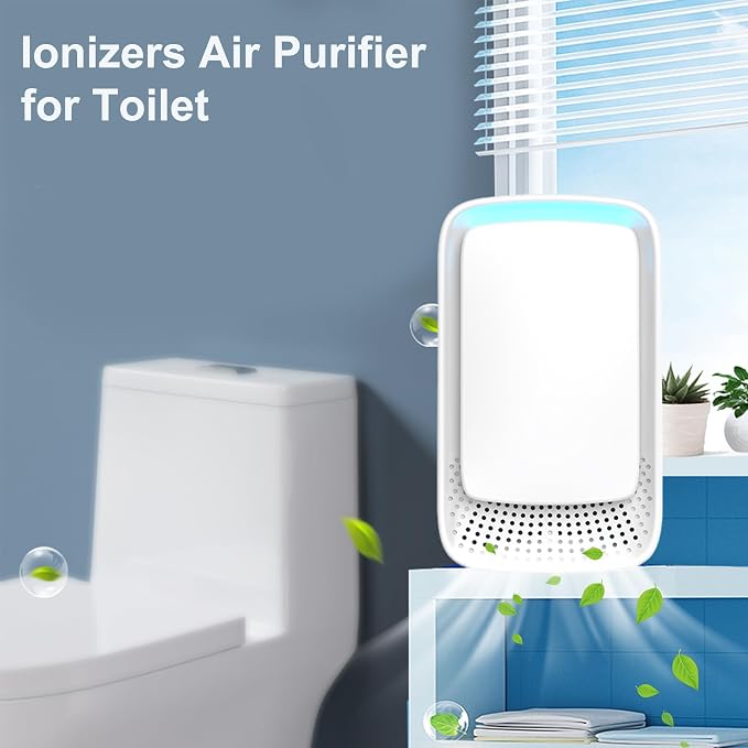 4Pack Plug In Air Ionizer for Home, Quiet Negative Ion Air Purifier with Compact Portable Design, Air Freshener for Bedroom, Bathroom, Kitchen, Office & Living Room (4)