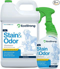 Eco Strong Pet Stain and Odor Remover - Cat Urine Enzyme Cleaner Destroyer, Urine Destroyer for Dogs, Pet Urine Enzyme Cleaner - 160 Oz