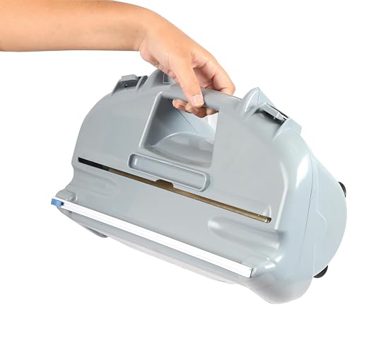 Carlisle FoodService Products SW12 Saf-T-Wrap Foil/Film Dispener for 12" Rolls,Gray