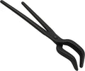24" Blacksmith Tong Foundry Hinged Metal Tongs | Clay Graphite and Graphite Crucibles, Heavy Duty Steel Tong for Metal Melting Refining Casting Gold, Silver