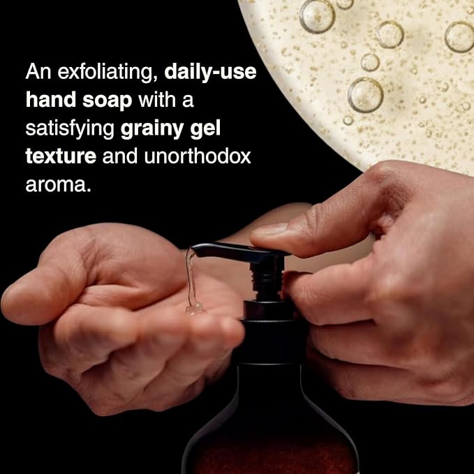 Aesop Reverence Aromatique Exfoliating Hand Wash | Exfoliating Hand Soap with Finely Milled Pumice | Gentle Cleanser & Skin-Smoothing Formula with Vetiver, Petitgrain & Bergamot | 500mL / 16.9 oz
