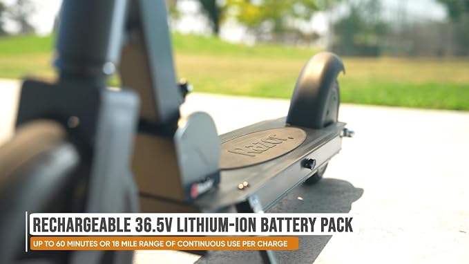 Razor Icon Electric Scooter – Up to 18 MPH, Up to 18 Miles Range, Foldable and Portable, Adult Electric Scooter for Commuting and Recreation