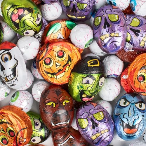 268 Pcs Halloween Candy Tricky Treats Chocolate Candy Mix (66oz)
