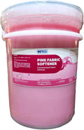 Pink Fabric Softener Concentrate - Odor Removing Freshener, Safely Clean 256 Loads Per Gallon, 1/2 Ounce Per Load, Heavy Duty Concentrated Commercial Formula, 5 Liquid Gallons, Pack of 1