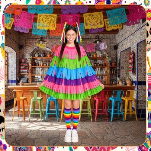 3 Pcs Halloween Pinata Costume Set