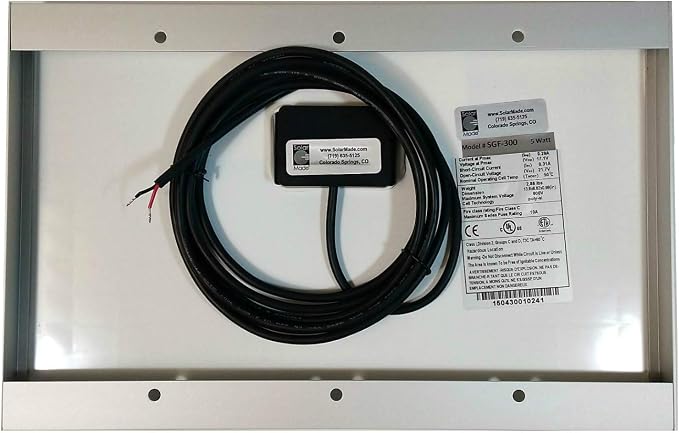 Mighty Mule MM571W Solar Package - Heavy Duty Single Smart Gate Opener (5 Watt Solar Panel)