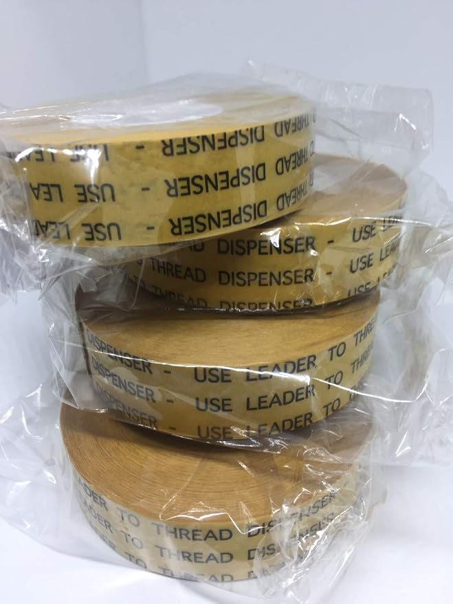 ATG Transfer Gun Double Side Refill Tapes, Reverse Wound Adhesive Transfer Tape Acid Free Gold Paper Liner ATG-7502, 3/4" X 36YD Pack of 3