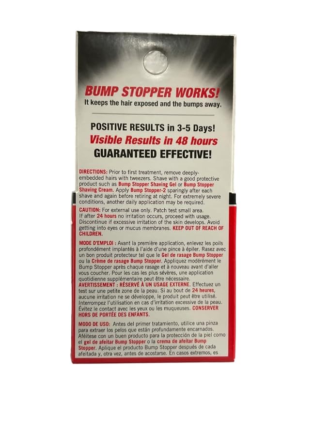 High Time Bump Stopper-2 Double Strength Razor Bump Treatment, 0.5 oz (Pack of 10)