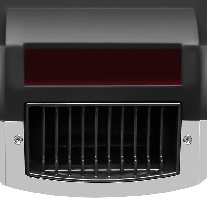 Commercial Hand Dryer Black 1800W High Speed Hot and Cold Wind Wall-Mounted Automatic Electric Hand Dryer with Plug and Two Installation Mothod for Industry Business Restrooms