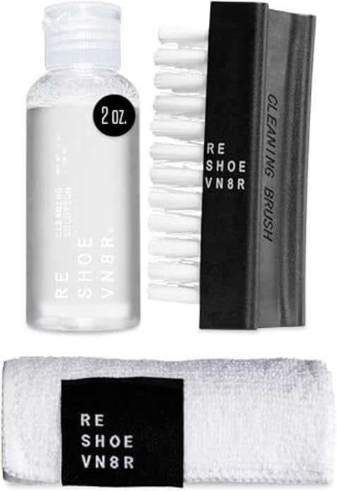 RESHOEVN8R Shoe Cleaner Kit and Sneaker Cleaner Sets - Cleaning Kit Solution for Sneakers, Mesh, Canvas, Suede, Knit, Leather