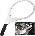 1 Pcs 6" Collar/Vent Cap Fuel Filter Wrench Compatible with Davco 380134 382, Detroit Trucks, Cummins Paccar Diesel Engines, Fuel Filter Removal Tool, Black