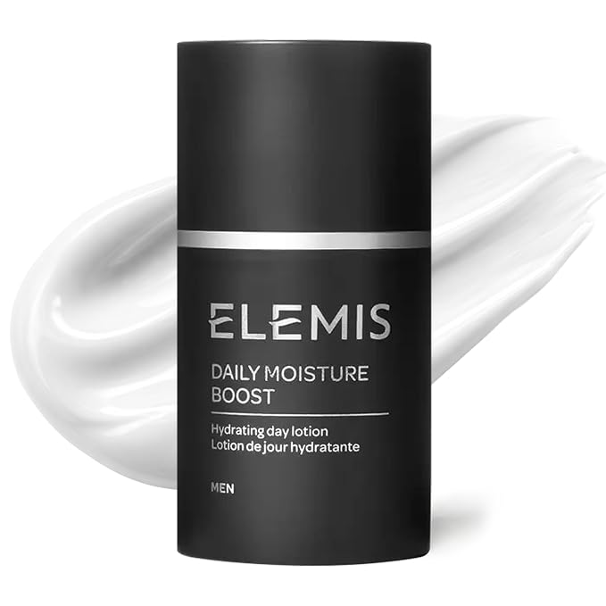 ELEMIS Daily Moisture Boost for Men | Lightweight Post-Shave Day Lotion Hydrates, Soothes, Nourishes, and Calms for Refreshed, Recharged Skin | 50 mL