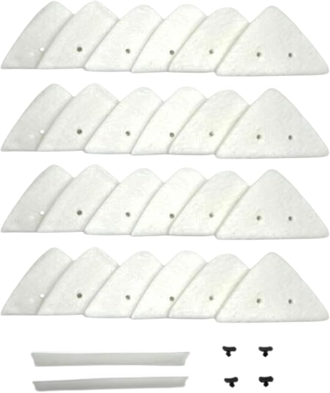 Adjustable Magnetic Window Cleaner Tool Replacement Kit, Double-Sided Window Cleaning Tool for High Outside Windows and Apartments (Kit)