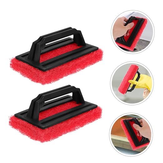 PartyKindom 24pcs Mesh Cleaner Brush Cleaning Brush for Screen Printing Scrub Pad Ink Remover