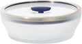Anyday 7-Cup Glass Microwave Steamer for Vegetables (Blueberry) | BPA-Free, Bowl with Vented Glass Lid, Healthy Cooking Container for Broccoli, Veggies, Meal Prep