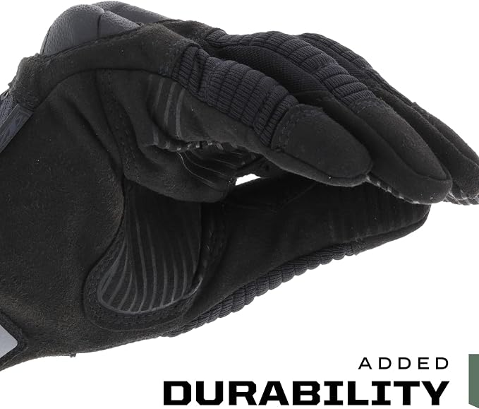 Mechanix Wear: M-Pact 3 Tactical Work Gloves, Touchscreen Capability, Synthetic Leather Gloves, Finger Reinforcement and Impact Protection, Work Gloves for Men (Black, Small)