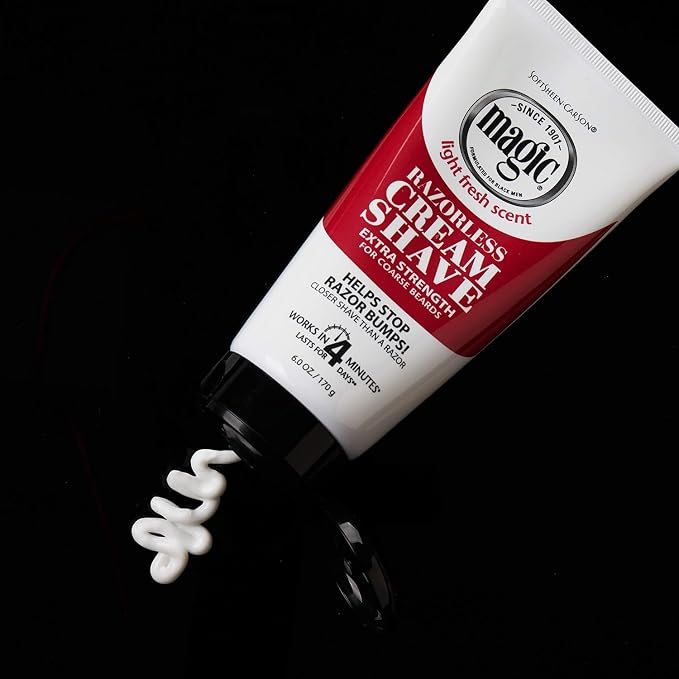 Magic Shave Cream Extra-Strength 6 oz (Pack of 12)
