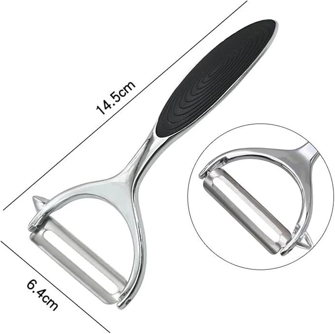 1PC Stainless Steel Vegetable Peeler - Multi-Function Potato Peeler & Carrot Grater for Kitchen Use(1pc green A)