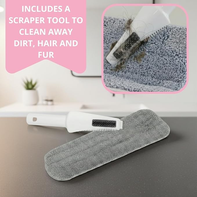 Heavy Duty Spray Mop for Floor Cleaning, Refillable Water Bottle