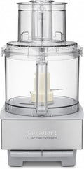 Cuisinart Food Processor 14-Cup Vegetable Chopper for Mincing, Dicing, Shredding, Puree & Kneading Dough, Light Gray Stainless Steel, DFP-14CGRY