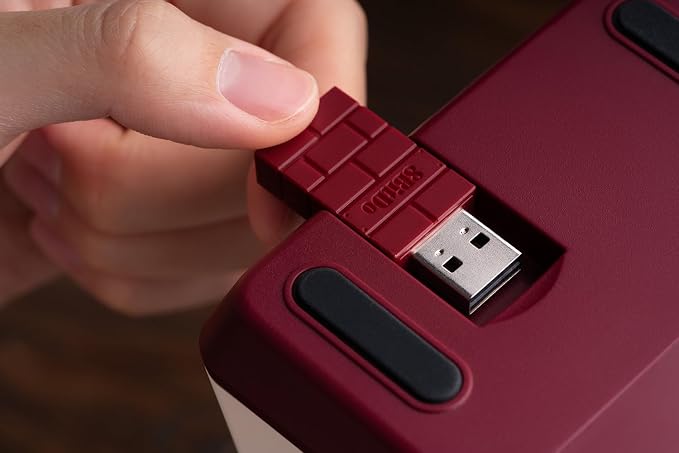 8BitDo Retro 18 Mechanical Numpad, Supports Calculator Mode, Bluetooth/2.4G/Wired Numpad for Windows and Android - Fami Edition