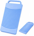 Japanese Plastic Washboard, Made in Japan Laundry Wash Board for Hand Washing Clothes, Portable Scrub Board for Socks, Underwear, Baby Clothes, Travel & Camping, 13 x 6 Inch, 1-Pack