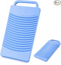 2-Pack Japanese Plastic Washboard, Made in Japan Laundry Wash Board for Hand Washing Clothes, Portable Scrub Board for Socks, Underwear, Baby Clothes, Travel & Camping, 13 x 6 Inch