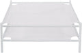 STO STO Sweater Drying Rack, 2-Pack Stackable Mesh Clothes Drying Rack, Laundry Drying Rack for Sweaters, Socks, Toys, White