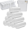 Zubebe 1000 Pcs/ 10 Roll Sanitary Napkin Receptacle Liner, Sanitary Napkin Disposal Bags Feminine Hygiene Disposal Bags Women Personal Supplies for Tampon Bathroom, 15.75 x 15.75 Inch