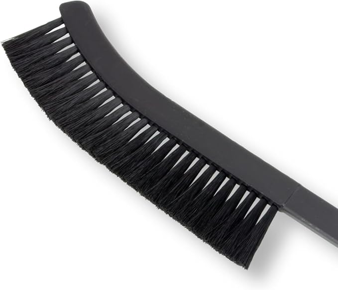 SPARTA Plastic Narrow Radiator Brush for Dusting Between Radiators, Vents, And Ducts, 24 Inches, Black, (Pack of 6)