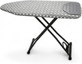 Ironing Board Full Size, Heat Resistant Cover Wide Iron Board, Ultra Thick Padding, Height Adjustable Heavy Sturdy Metal Frame Legs Ironing Stand,Non-Slip Foldable 43"x13" (Cassic)