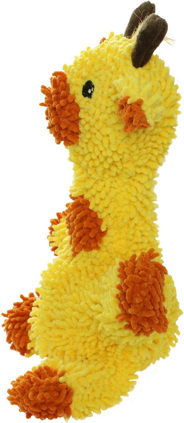 MIGHTY® 2 Pack Microfiber Medium Giraffe Dog Toys | Ultra Durable Plush Toy with Multiple Layers & Reinforced Seams , Washable and Floats , Mighty® Construction