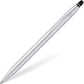 Cross Click Chrome Ballpoint Pen - High-End Writing Tool for Versatile Use - Smooth Writing & Journaling - Elegant Accessory - Long-Lasting - Black Ink - Includes Gift Box