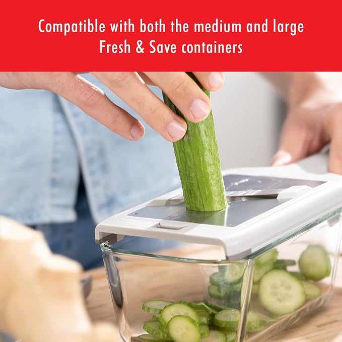 ZWILLING Z-Cut Multifunctional Grater, Mandoline, Faster Grating Technology, Zester, Rasp Grater, Slicer, Finger Guard, Grey