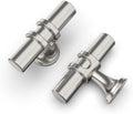 Asidrama 20 Pack Brushed Nickel Cabinet Knobs Heavy-Duty Solid Kitchen Cabinet Pulls Champagne Gold Dresser Drawer Hardware for Cupboard