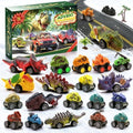 Christmas Advent Calendar 2026 for kids, Dinosaur-Car Toys Gifts