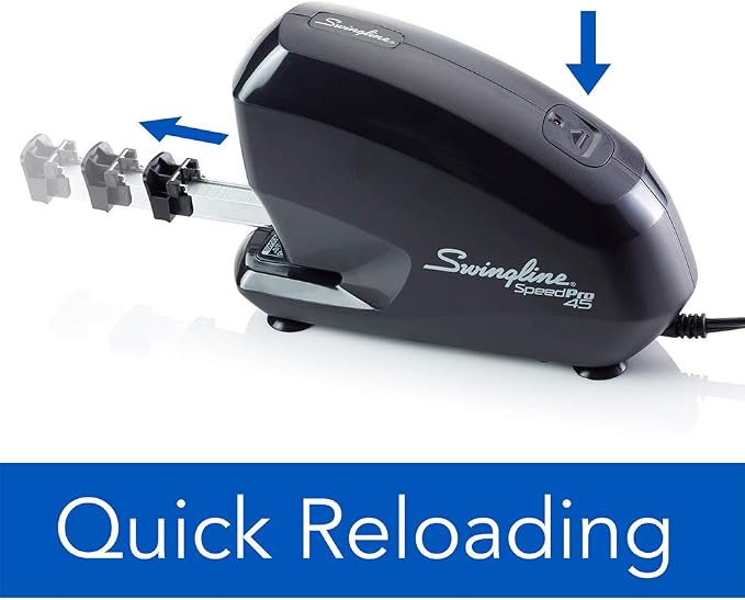 Swingline Electric Stapler, Speed Pro 45, 45 Sheet Capacity, Black (S7042155) | (Pack of 2)