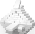 For Melamine ing Magic Sponge Eraser Foam Approx 10mm 200pcs-PACK