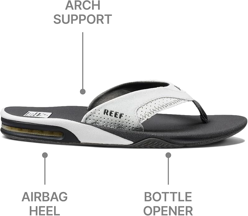 REEF Men's Fanning Bottle Opener Flip Flops