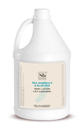 Soapbox Sea Minerals & Blue Iris Body Lotion, Refill Bulk Size For Rentals, Guest Rooms & Hotels - Clean Ingredients Free of Harsh Chemicals, Sulfates, Parabens & Silicones - 1 Gallon Bottle