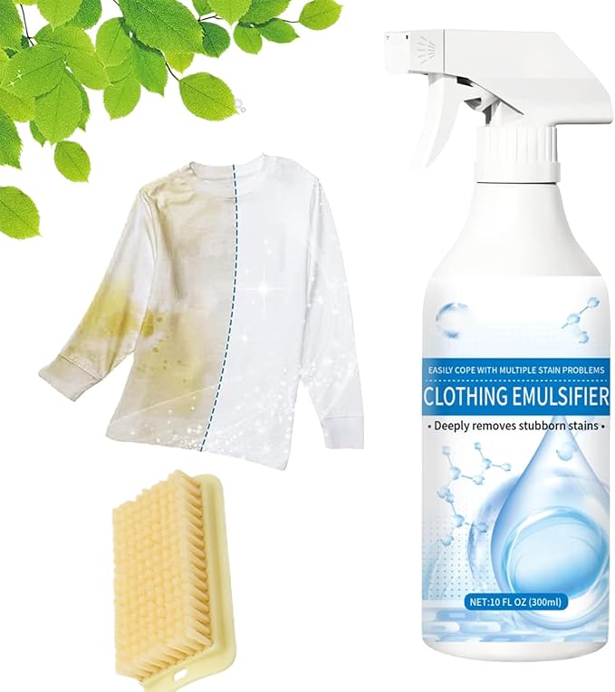 Purelydo Spray Cleaner, Non Ionic Emulsifier Stain Remover, Laundry Stain Remover And Fabric Refresher, Upholstery And Household Fabrics, Gentle Yet Effective Cleaning Solution