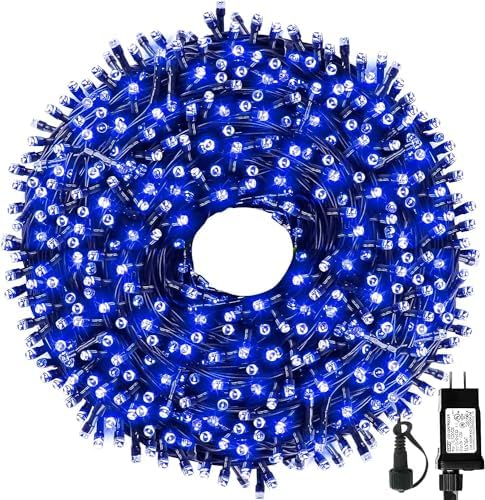 MZD8391 105FT 300LED Christmas Light Outdoor Indoor, Christmas Tree Lights