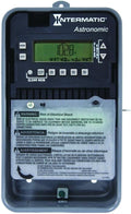 Intermatic ET8415CR Astronomic Electronic Time Switch - Auto-Voltage Operation, 56 Fixed & 8 Astronomic Events - Independent Dusk/Dawn Settings, Configurable Outputs with Supercapacitor